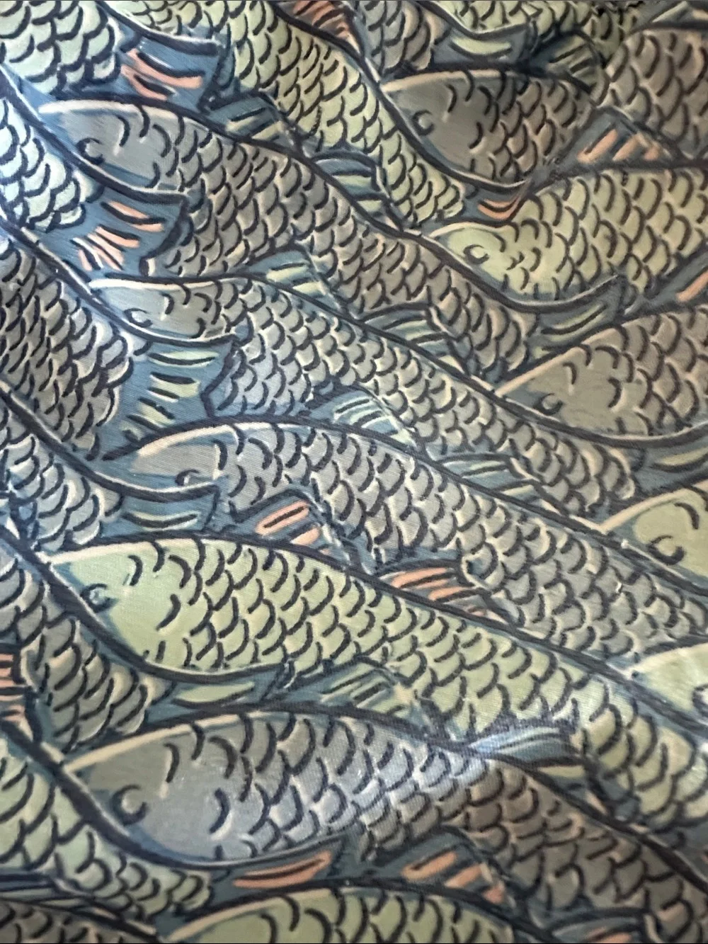 Vineyard Vines Boys Light Blue Fish Pattern Swim Trunks